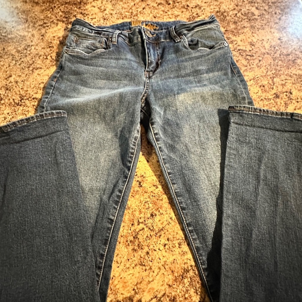 KUT From The Kloth Jeans Womens 8 Blue Denim Tapered Leg Casual